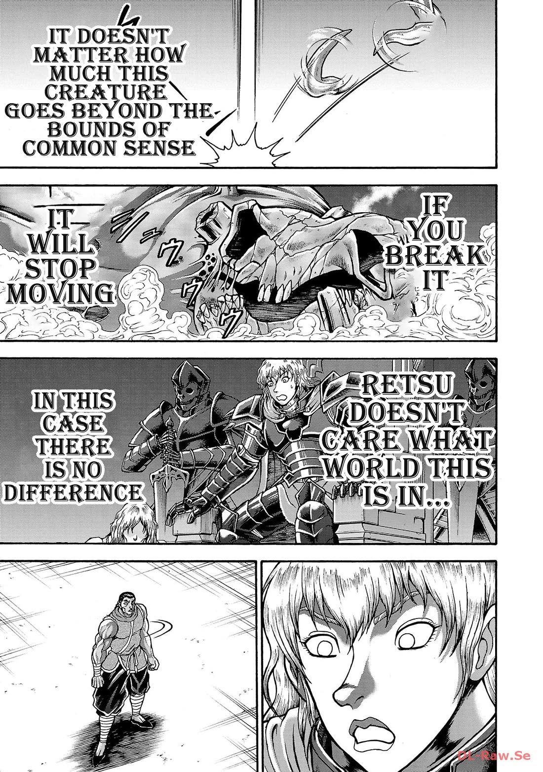 Baki Gaiden: Retsu Kaiou wa Isekai Tensei shitemo Ikkou ni Kamawan! Chap 52 - Next Chap 53