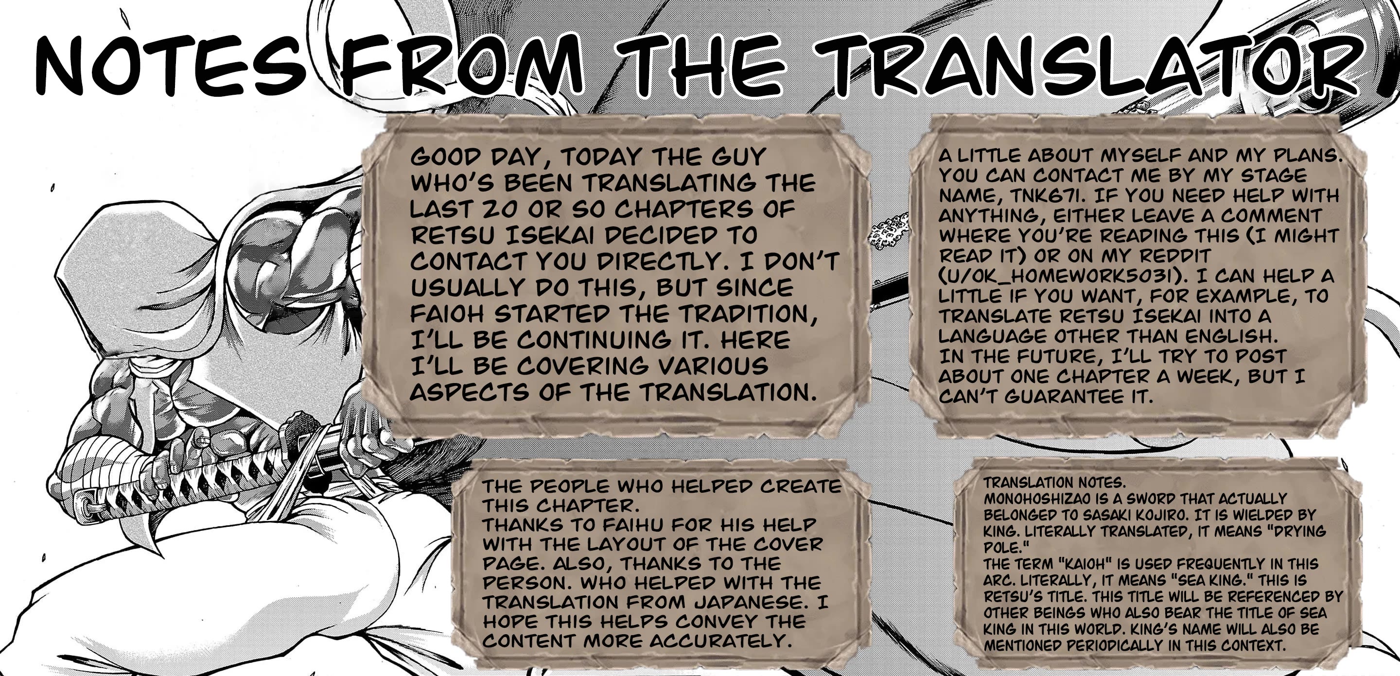 Baki Gaiden: Retsu Kaiou wa Isekai Tensei shitemo Ikkou ni Kamawan! Chap 65 - Next Chap 66