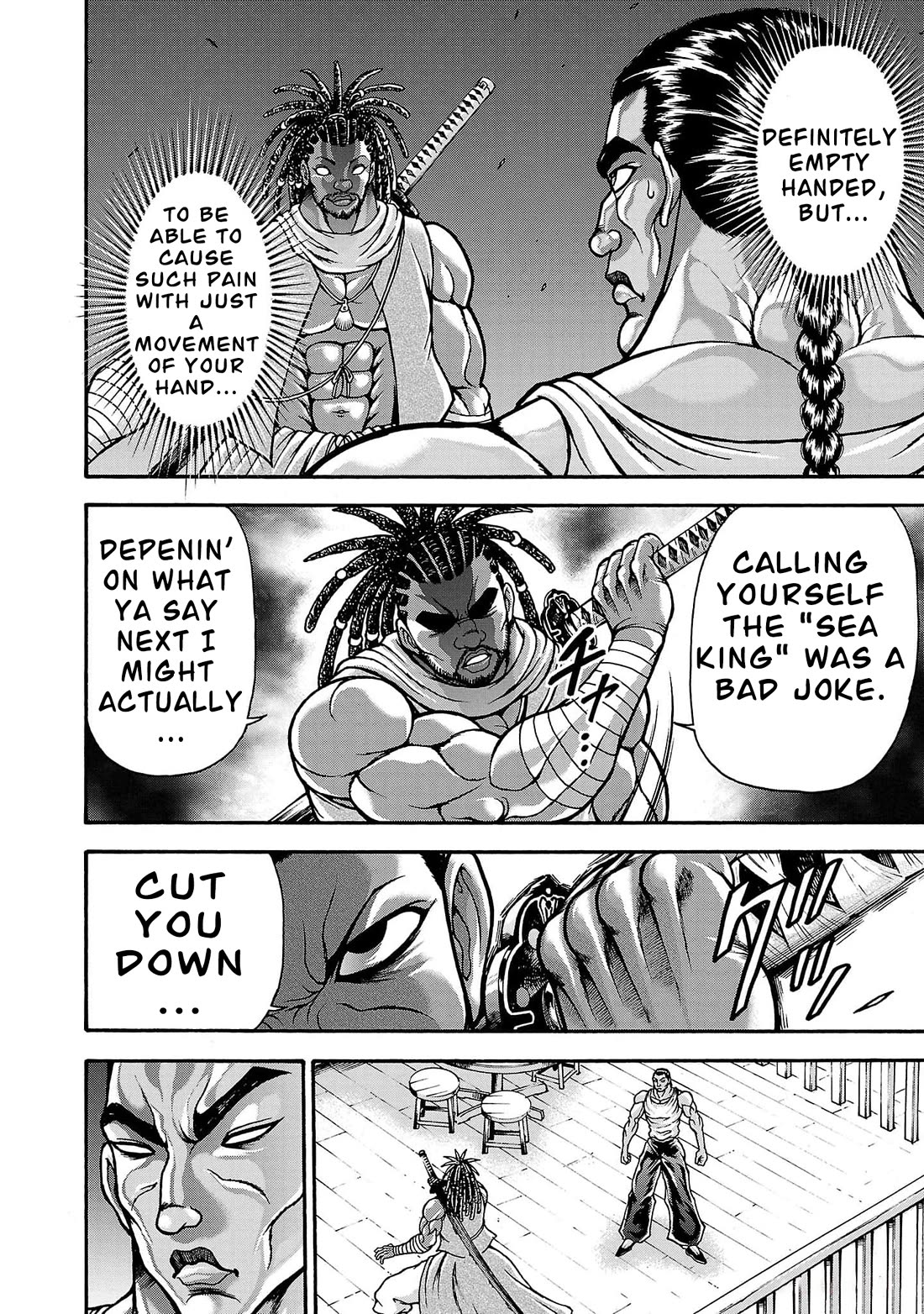 Baki Gaiden: Retsu Kaiou wa Isekai Tensei shitemo Ikkou ni Kamawan! Chap 66 - Next Chap 67