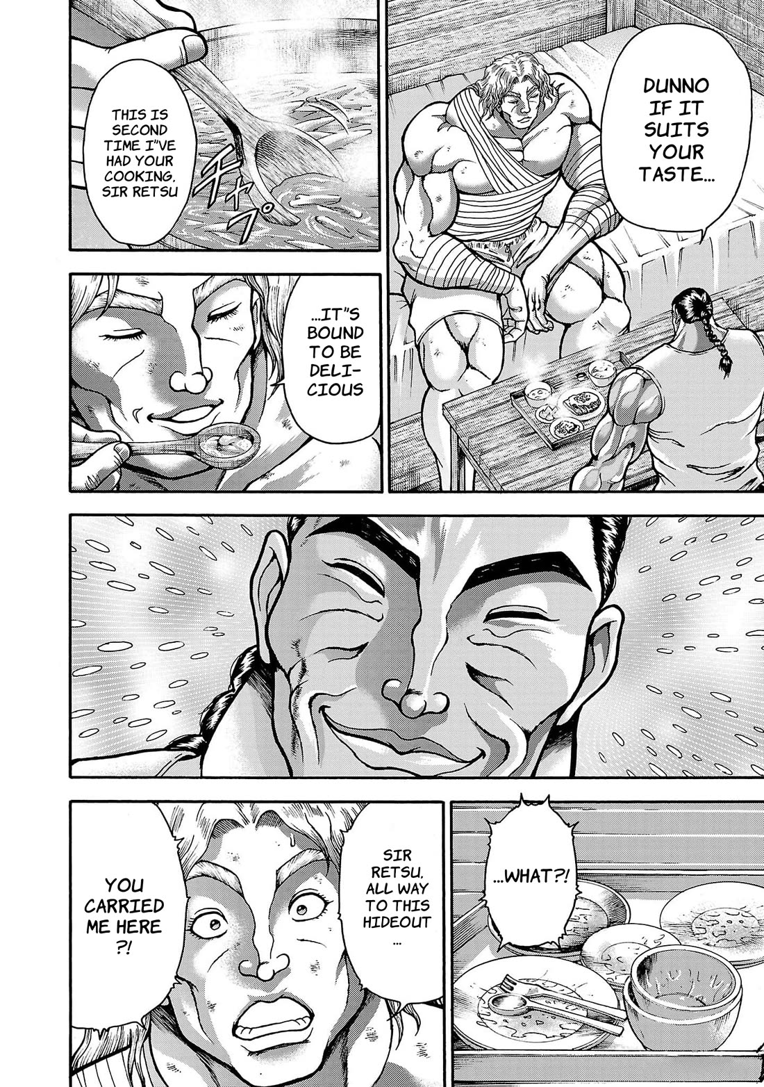 Baki Gaiden: Retsu Kaiou wa Isekai Tensei shitemo Ikkou ni Kamawan! Chap 60 - Next Chap 61