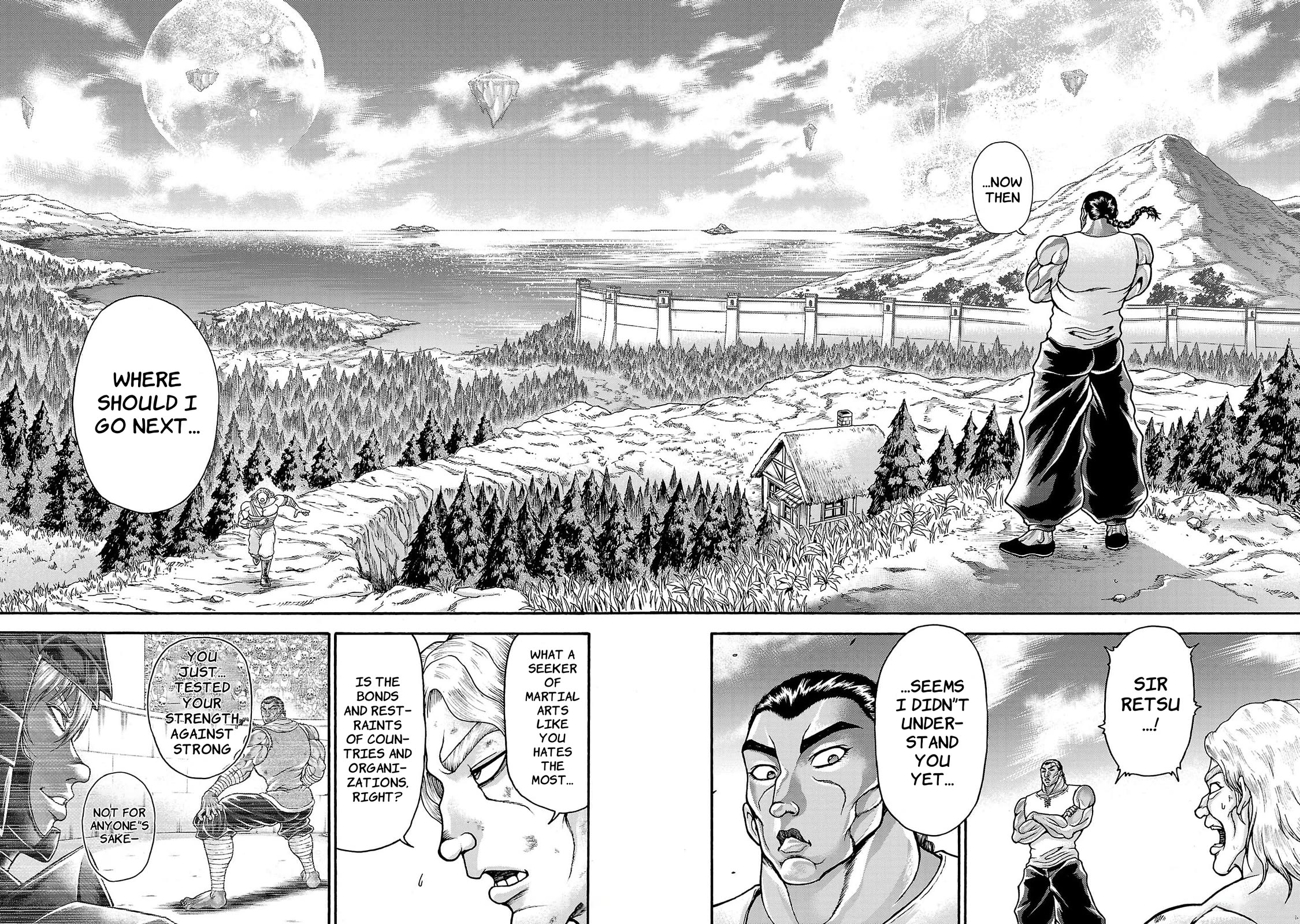 Baki Gaiden: Retsu Kaiou wa Isekai Tensei shitemo Ikkou ni Kamawan! Chap 60 - Next Chap 61
