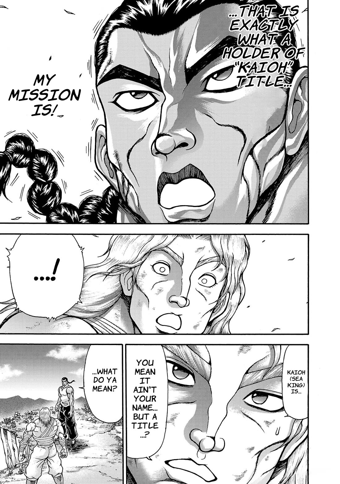 Baki Gaiden: Retsu Kaiou wa Isekai Tensei shitemo Ikkou ni Kamawan! Chap 60 - Next Chap 61