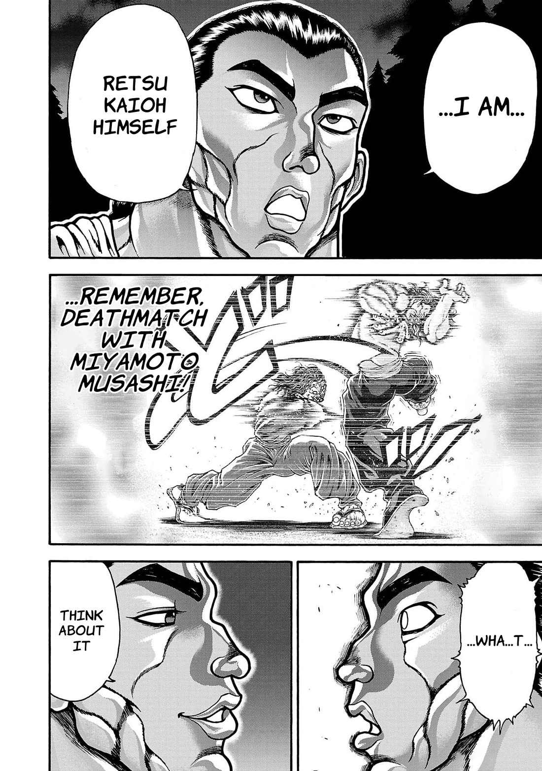 Baki Gaiden: Retsu Kaiou wa Isekai Tensei shitemo Ikkou ni Kamawan! Chap 61 - Next Chap 62