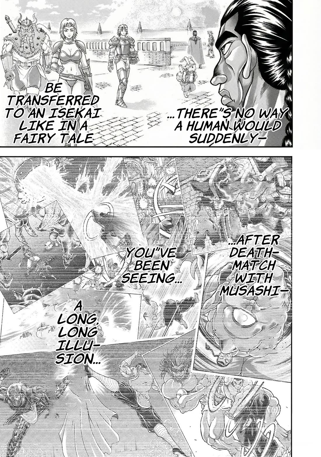 Baki Gaiden: Retsu Kaiou wa Isekai Tensei shitemo Ikkou ni Kamawan! Chap 61 - Next Chap 62