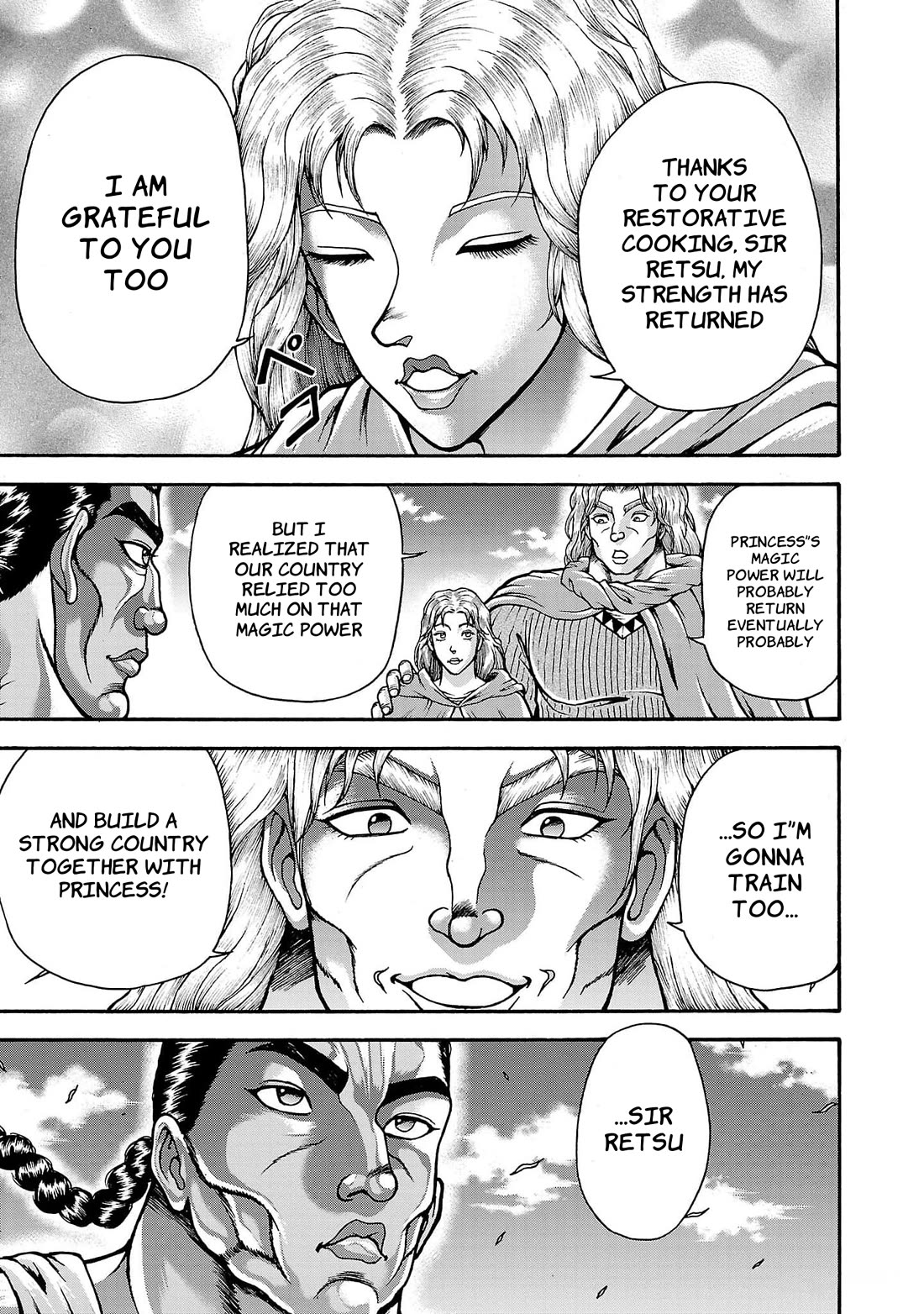 Baki Gaiden: Retsu Kaiou wa Isekai Tensei shitemo Ikkou ni Kamawan! Chap 61 - Next Chap 62
