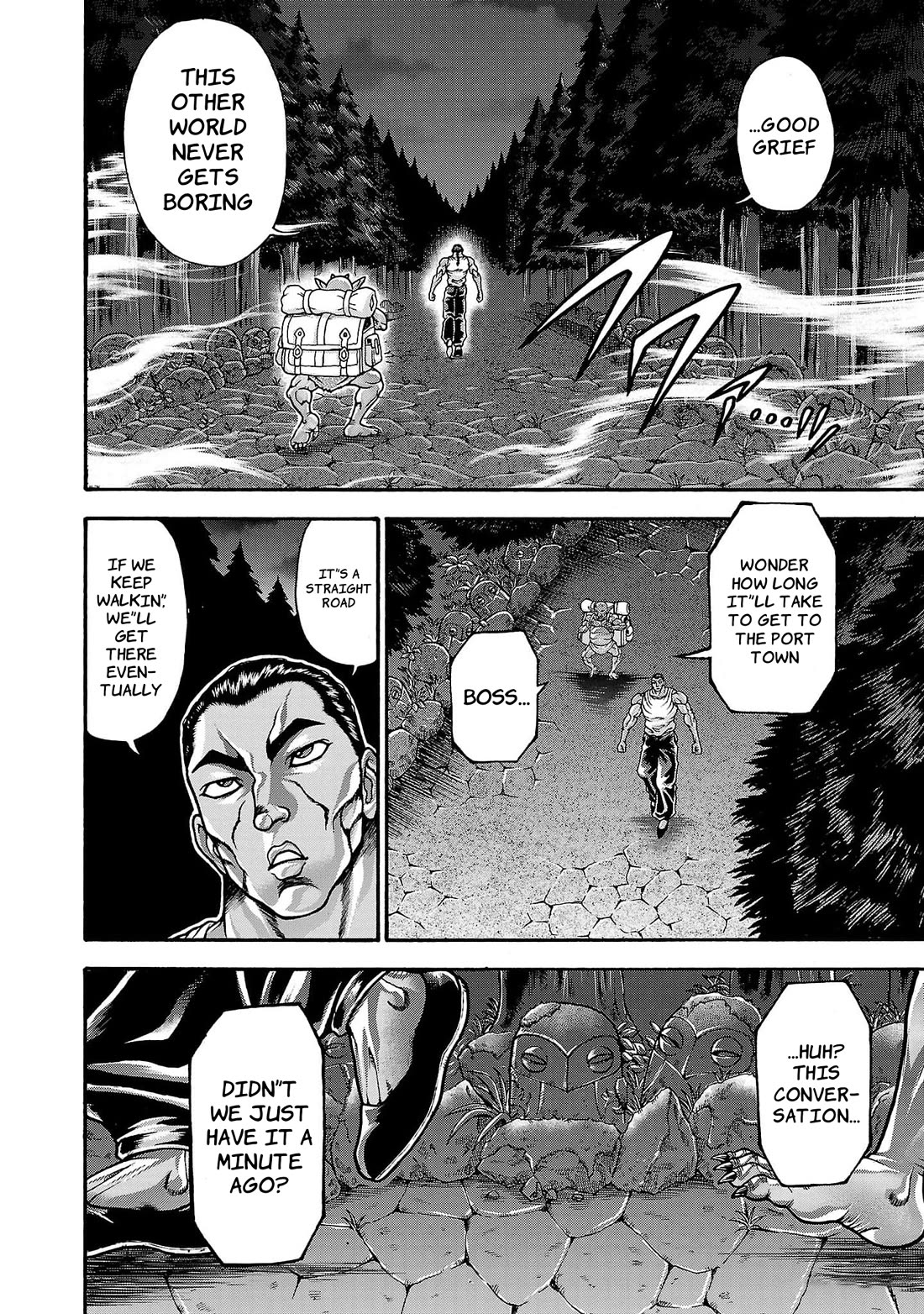 Baki Gaiden: Retsu Kaiou wa Isekai Tensei shitemo Ikkou ni Kamawan! Chap 62 - Next Chap 63