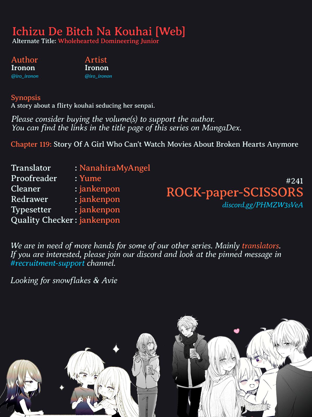 Wholehearted Bitch Junior Chap 123 - Next Chap 124