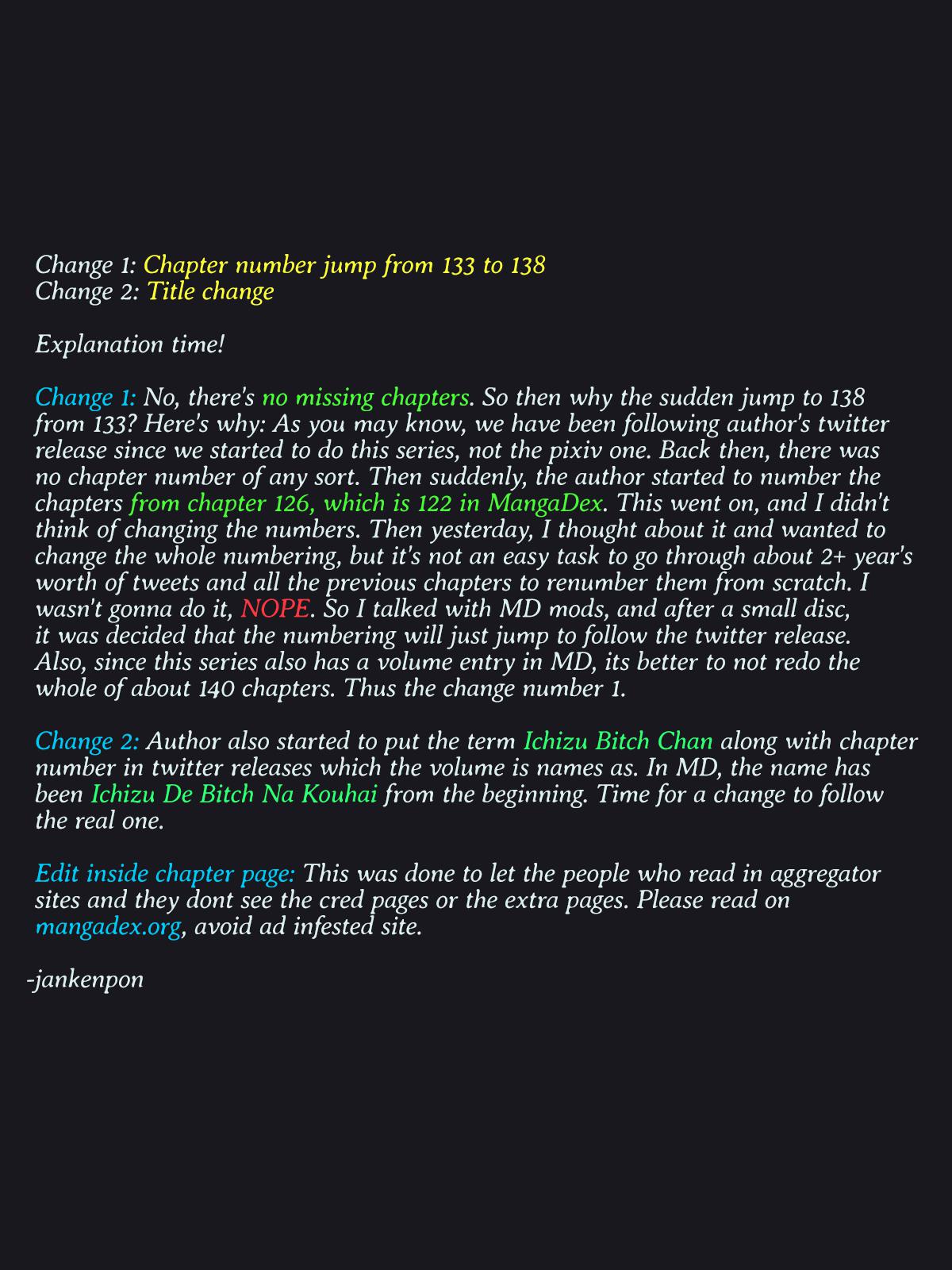 Wholehearted Bitch Junior Chap 138 - Next Chap 139
