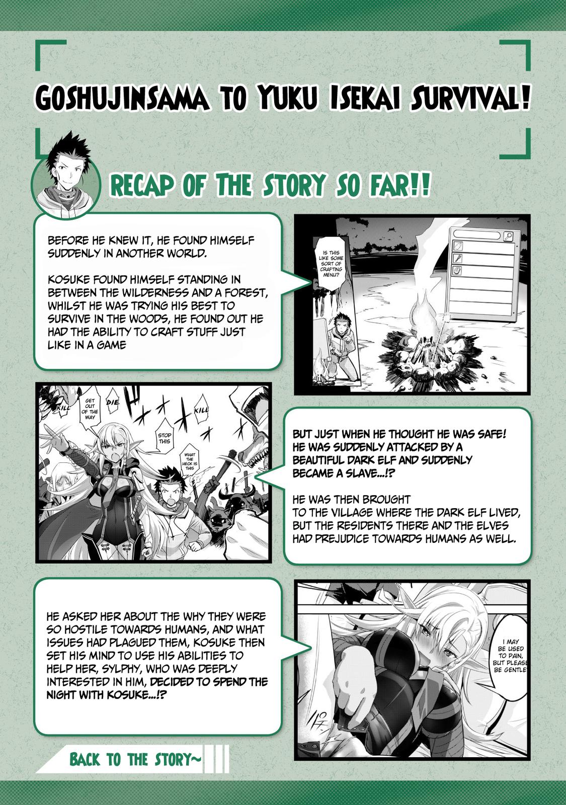 Goshujinsama to Yuku Isekai Survival! The Comic Chap 7 - Next Chap 8