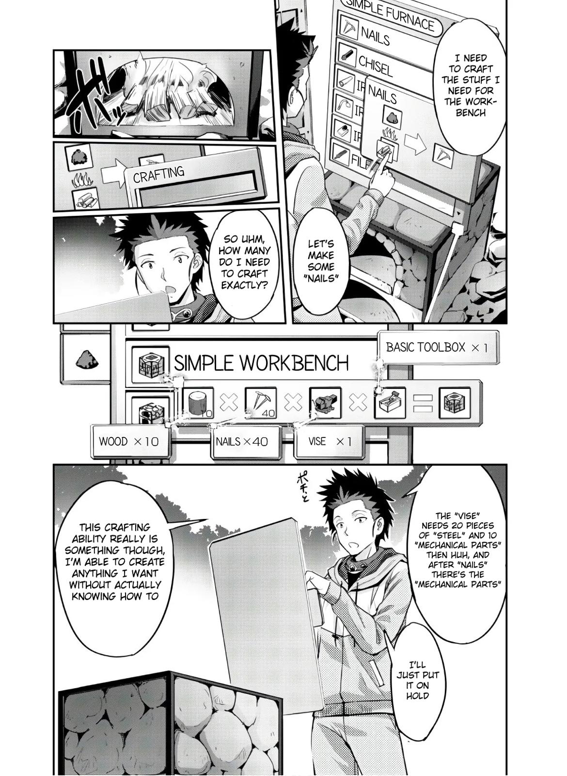 Goshujinsama to Yuku Isekai Survival! The Comic Chap 4 - Next Chap 5