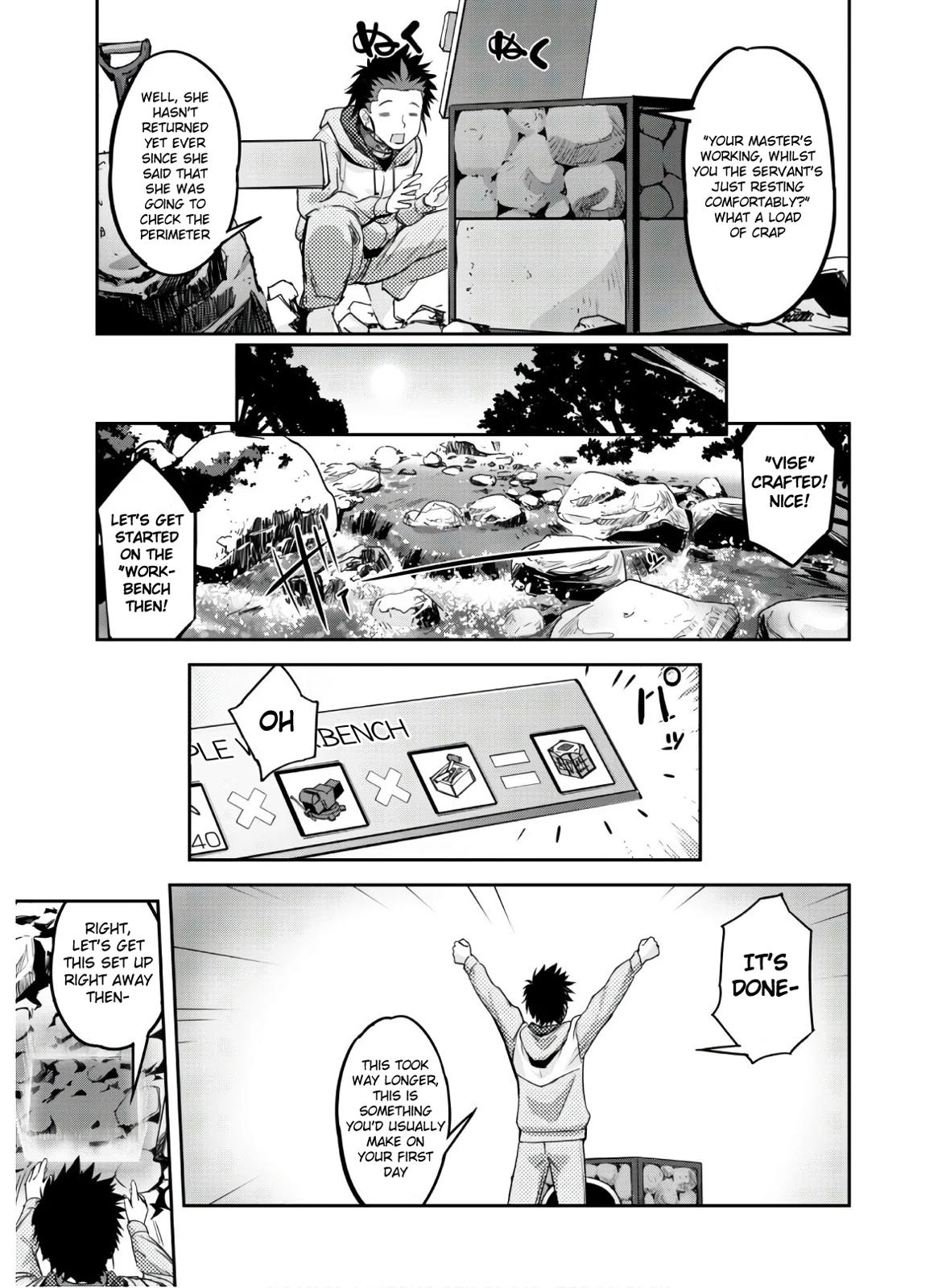 Goshujinsama to Yuku Isekai Survival! The Comic Chap 4 - Next Chap 5