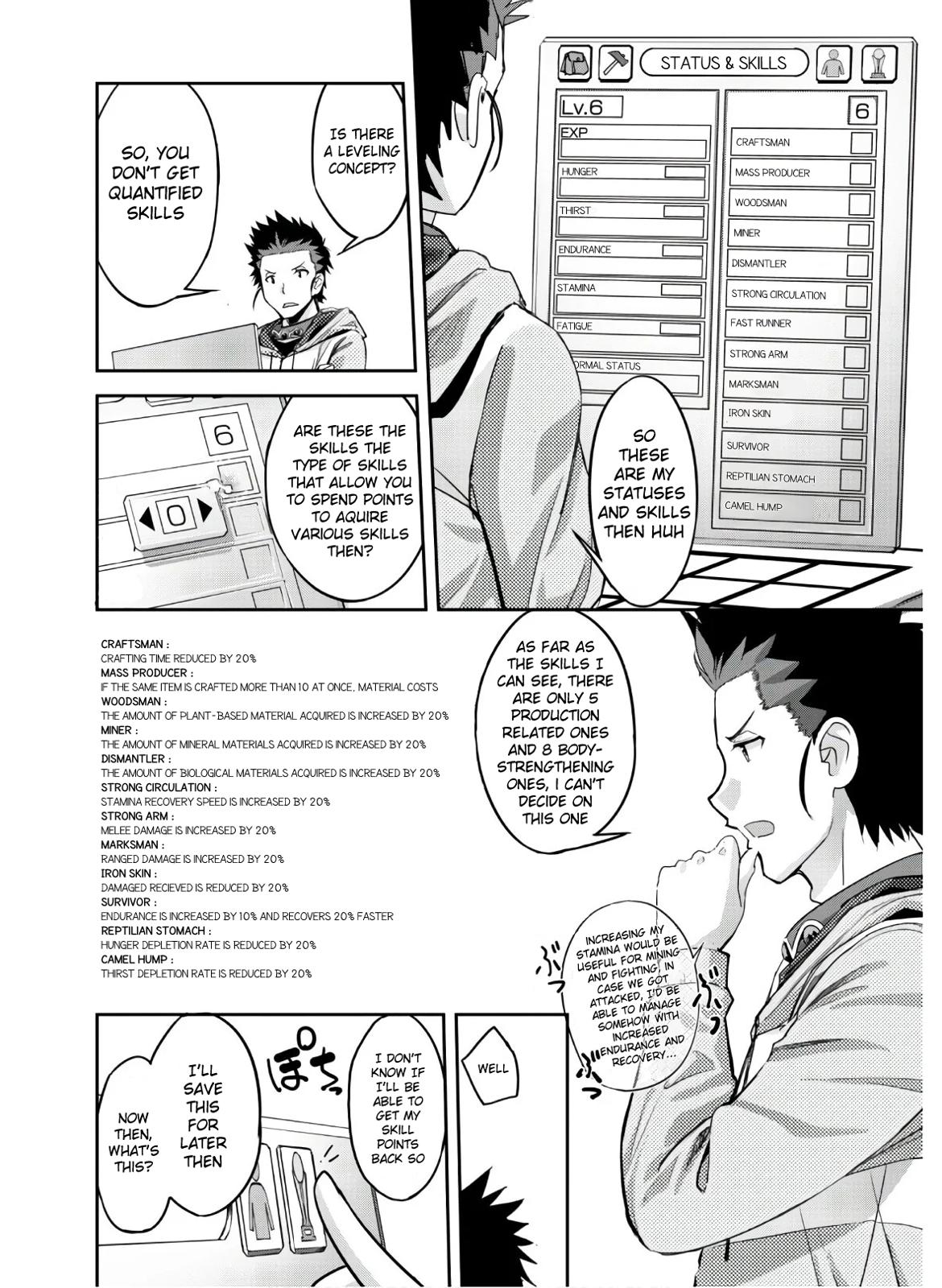 Goshujinsama to Yuku Isekai Survival! The Comic Chap 4 - Next Chap 5