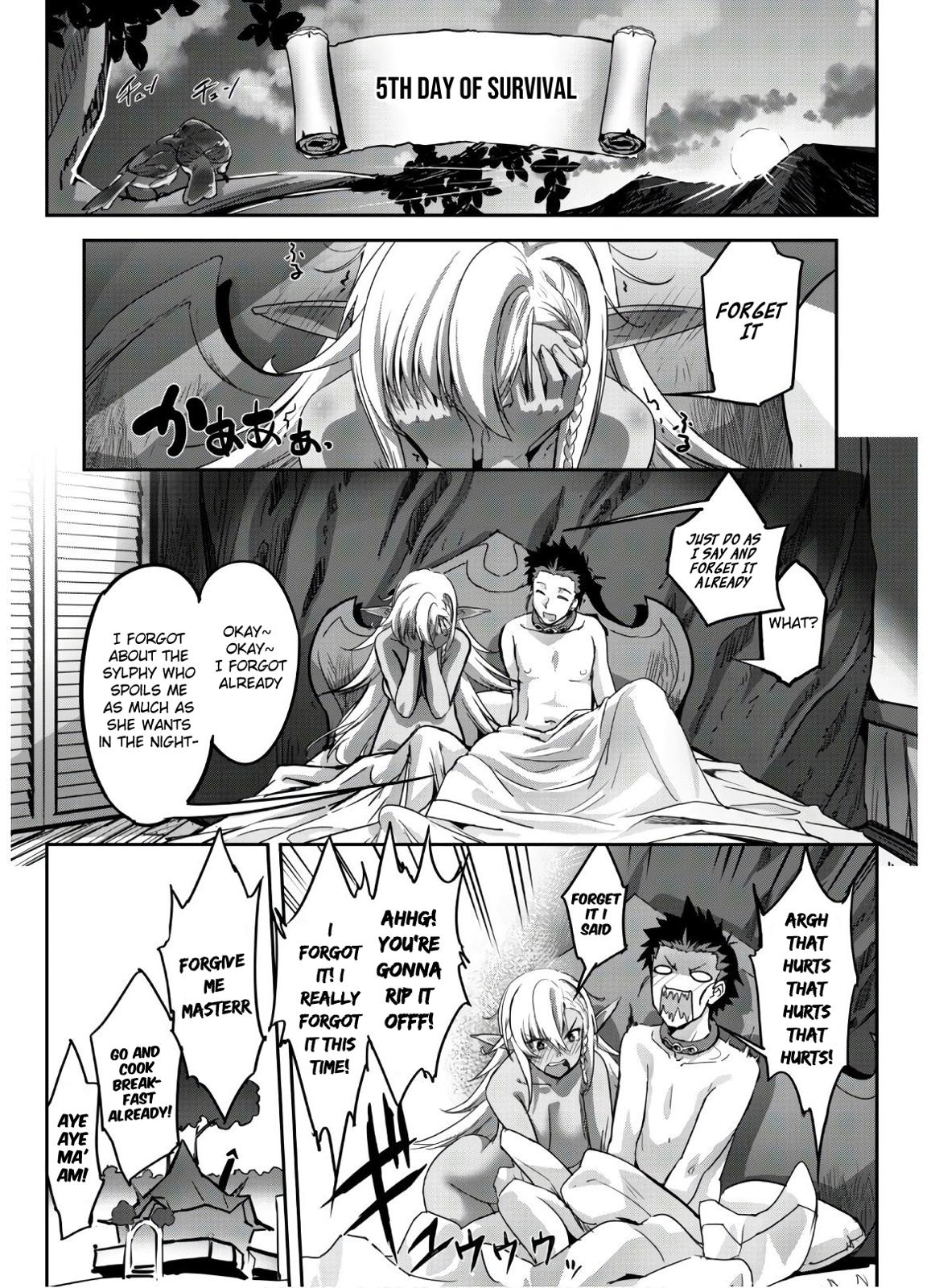 Goshujinsama to Yuku Isekai Survival! The Comic Chap 5 - Next Chap 6