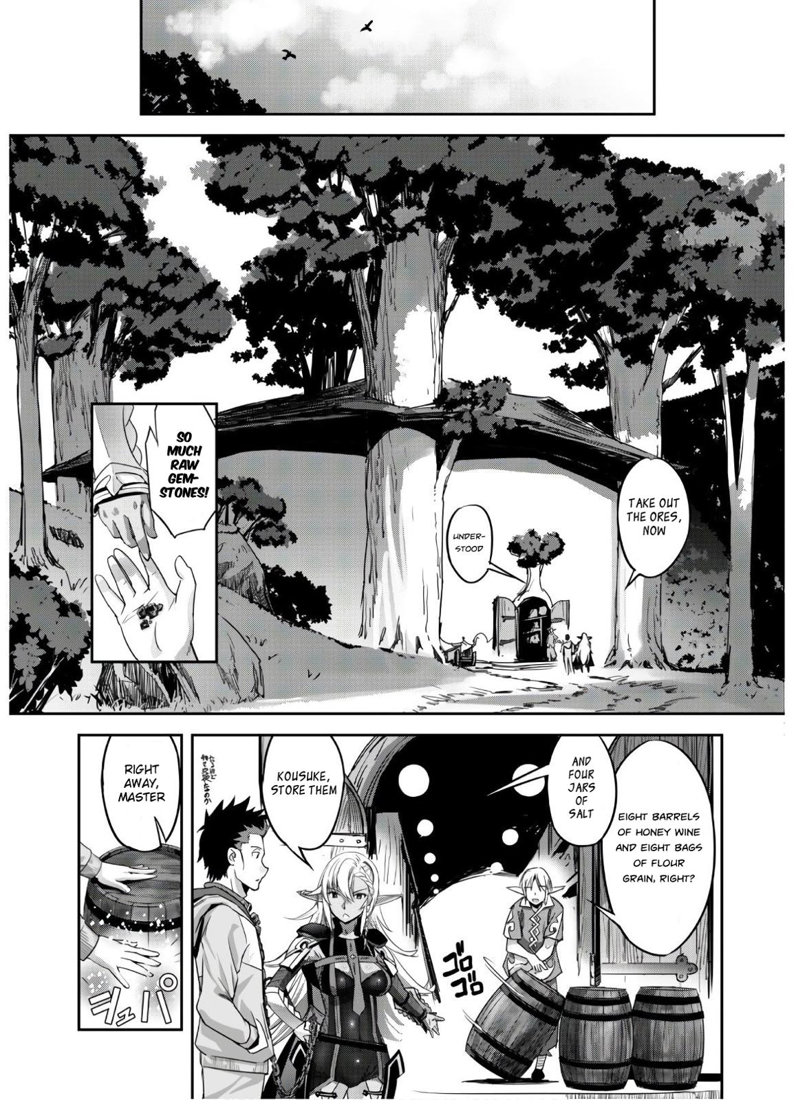 Goshujinsama to Yuku Isekai Survival! The Comic Chap 5 - Next Chap 6