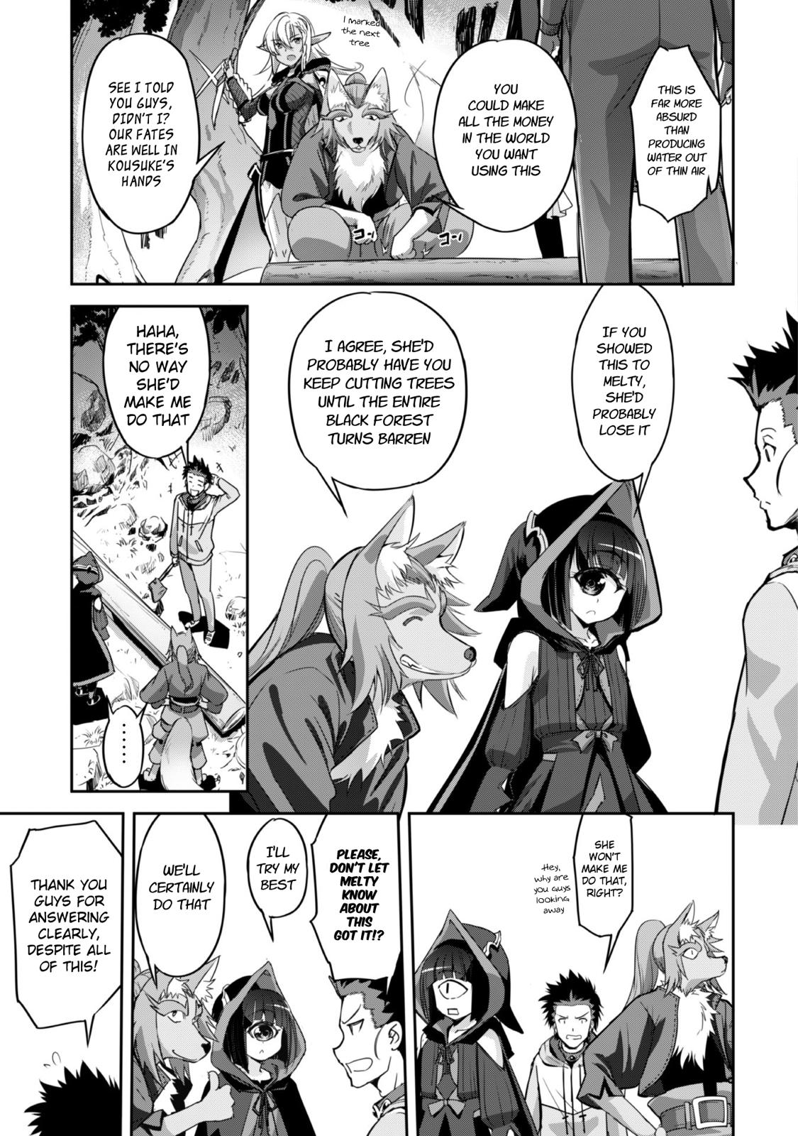 Goshujinsama to Yuku Isekai Survival! The Comic Chap 6 - Next Chap 7