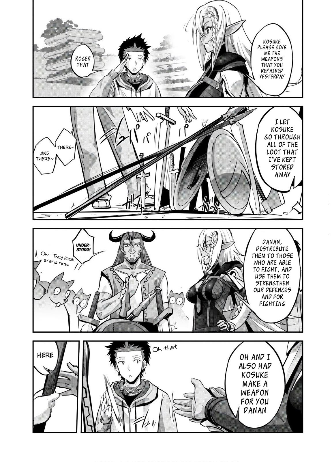Goshujinsama to Yuku Isekai Survival! The Comic Chap 8 - Next Chap 9