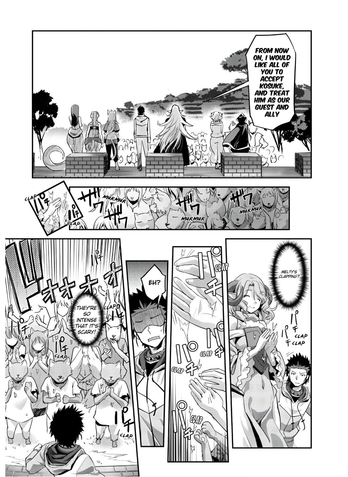 Goshujinsama to Yuku Isekai Survival! The Comic Chap 9 - Next Chap 10