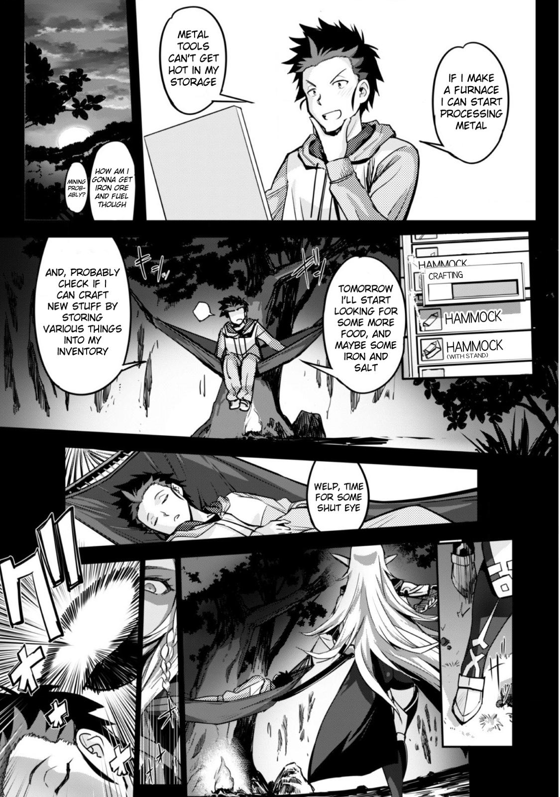 Goshujinsama to Yuku Isekai Survival! The Comic Chap 1 - Next Chap 2