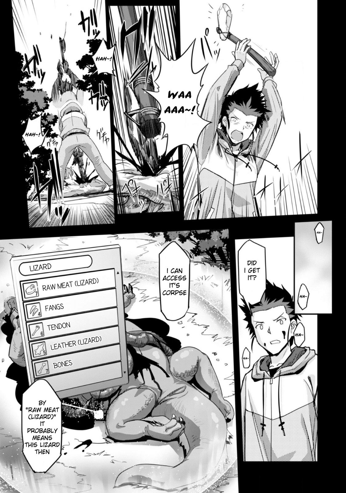 Goshujinsama to Yuku Isekai Survival! The Comic Chap 1 - Next Chap 2