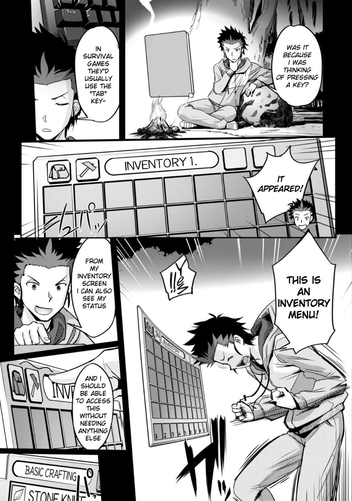 Goshujinsama to Yuku Isekai Survival! The Comic Chap 1 - Next Chap 2