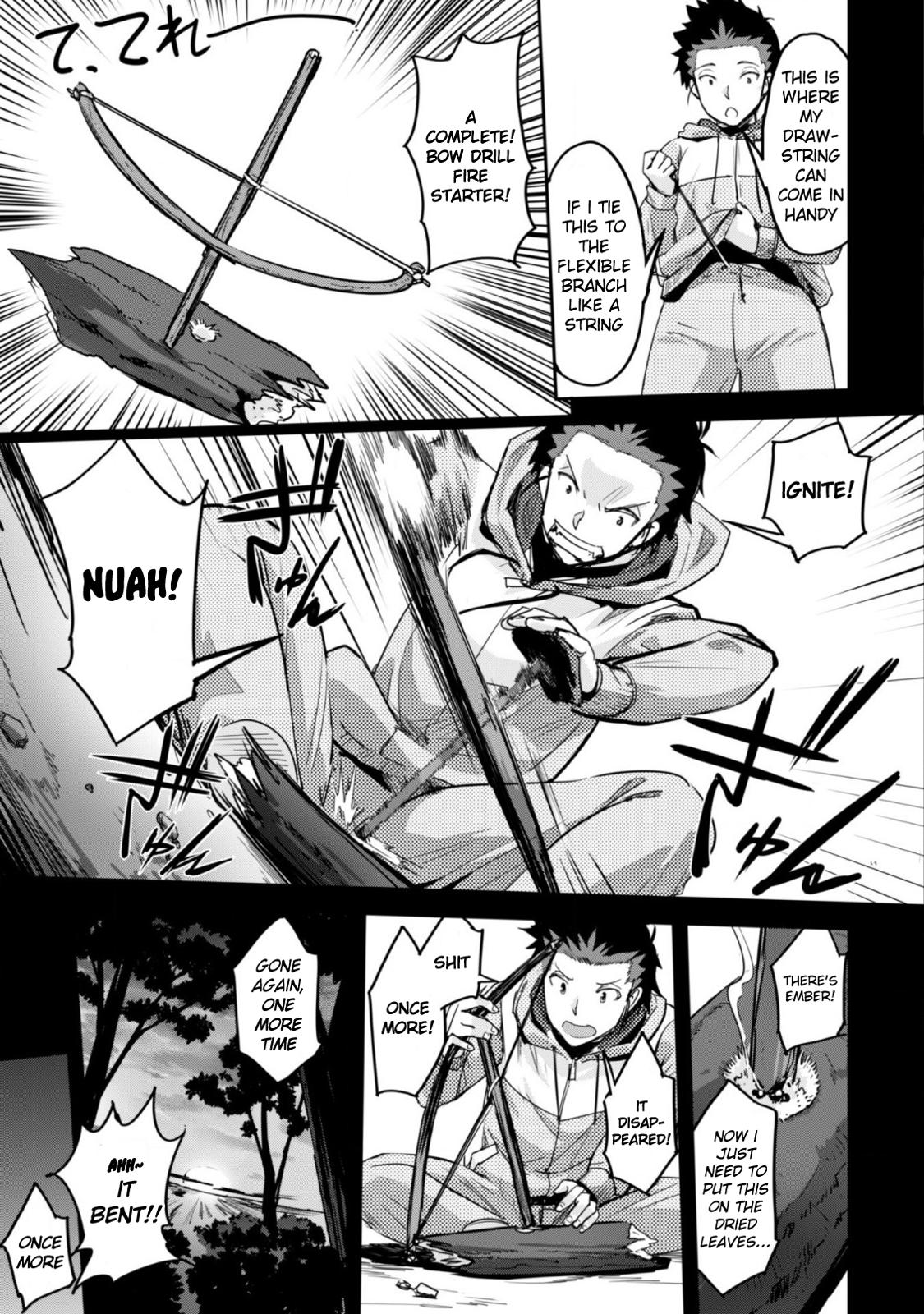 Goshujinsama to Yuku Isekai Survival! The Comic Chap 1 - Next Chap 2