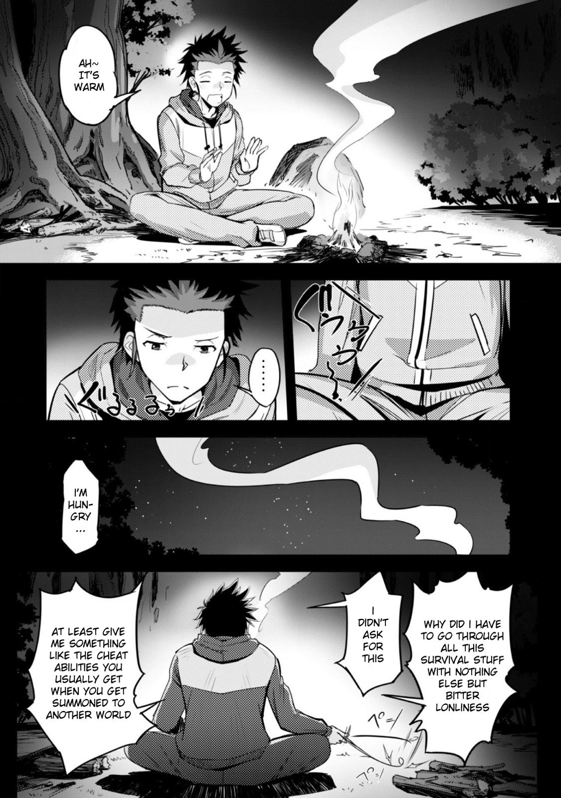 Goshujinsama to Yuku Isekai Survival! The Comic Chap 1 - Next Chap 2