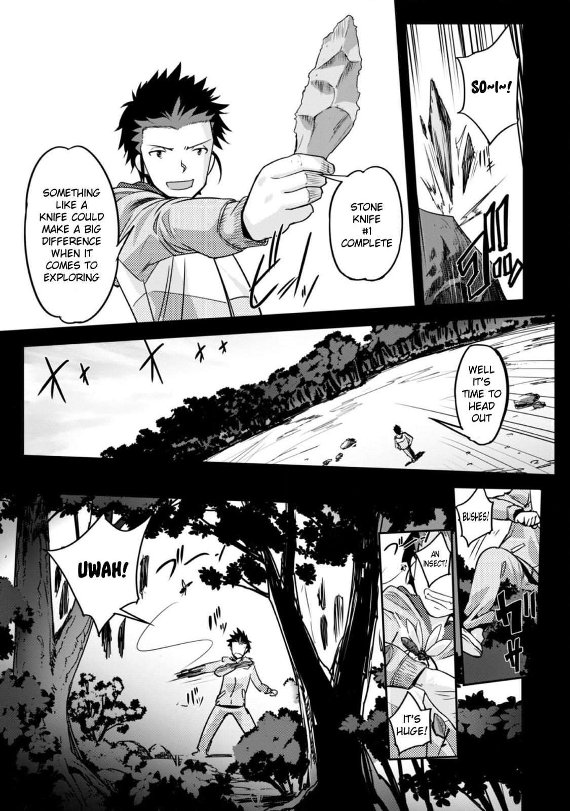 Goshujinsama to Yuku Isekai Survival! The Comic Chap 1 - Next Chap 2