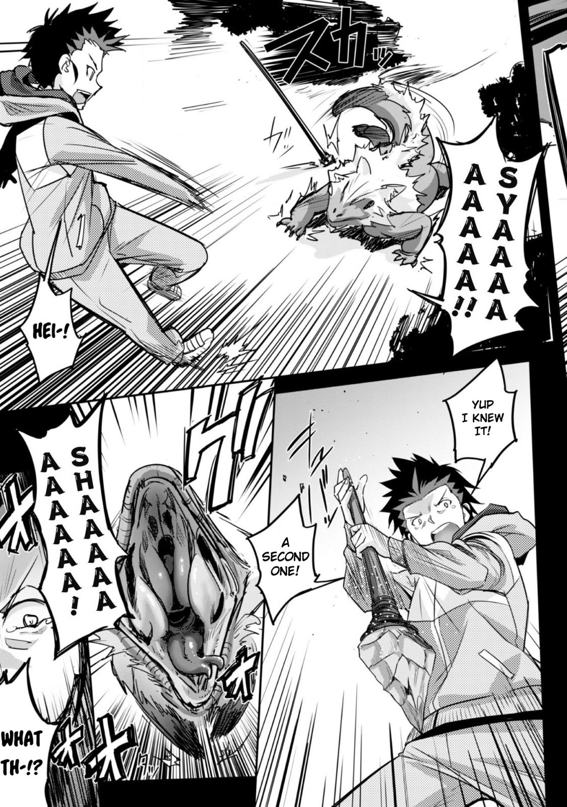 Goshujinsama to Yuku Isekai Survival! The Comic Chap 1 - Next Chap 2
