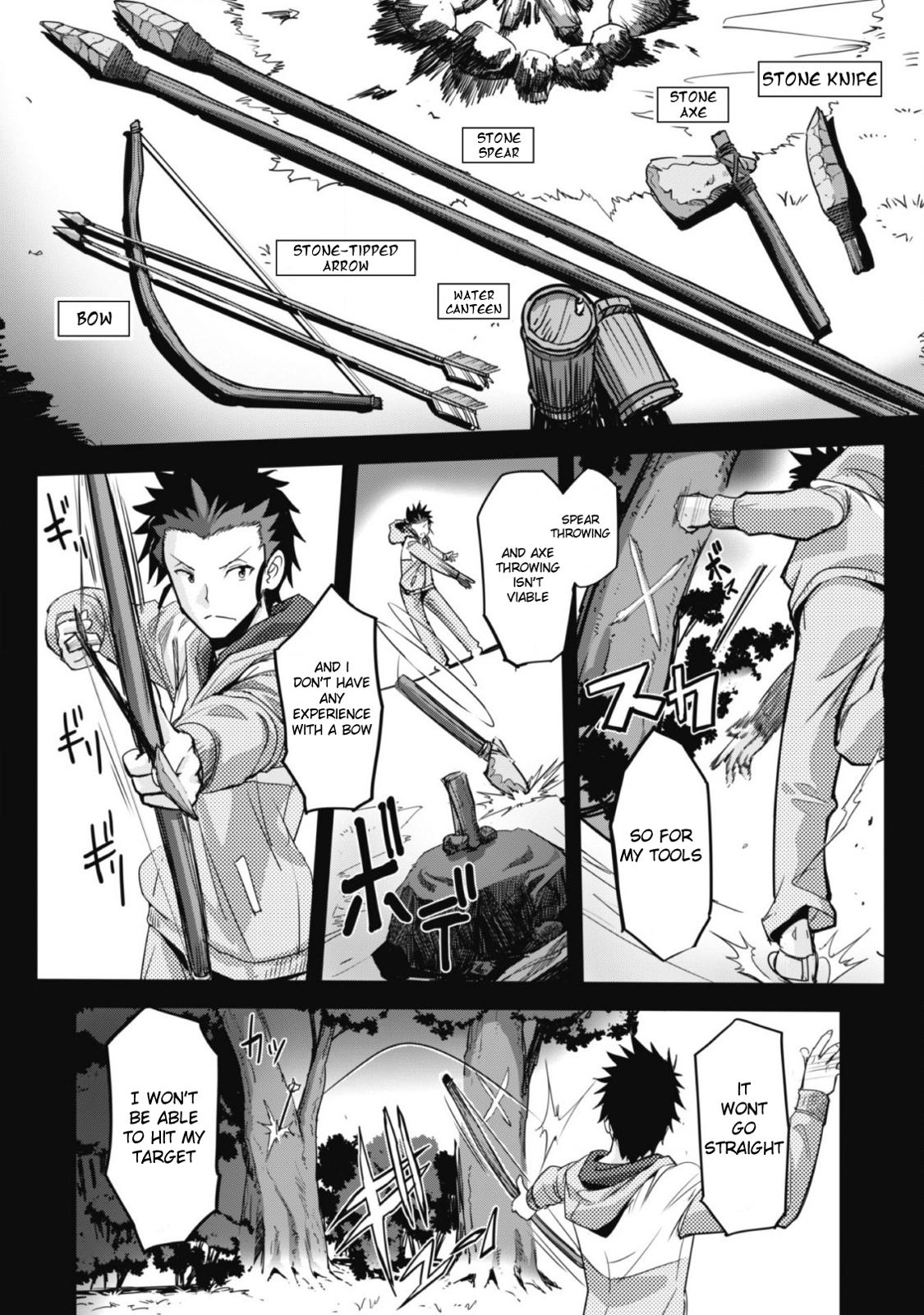Goshujinsama to Yuku Isekai Survival! The Comic Chap 1 - Next Chap 2