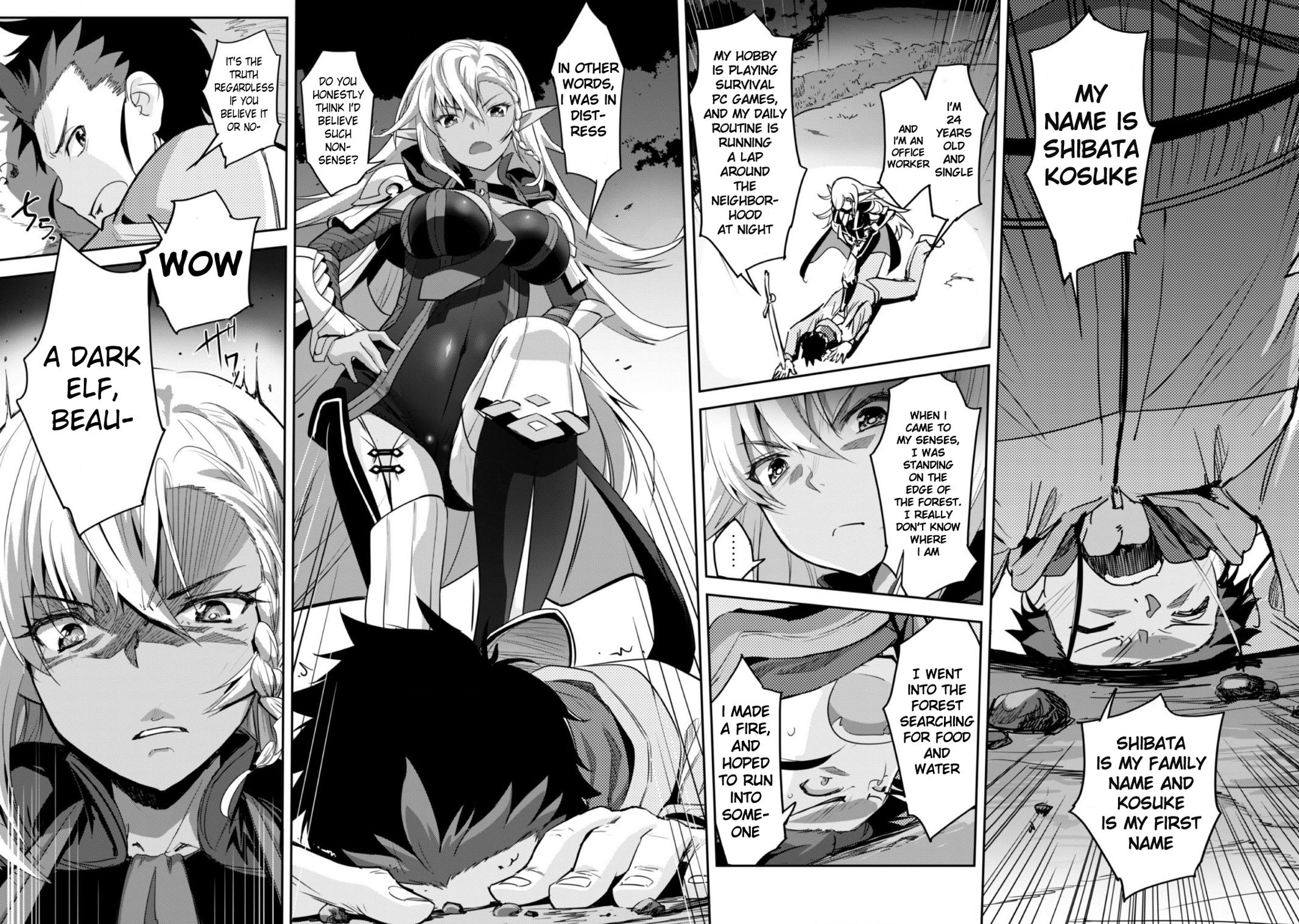 Goshujinsama to Yuku Isekai Survival! The Comic Chap 1 - Next Chap 2