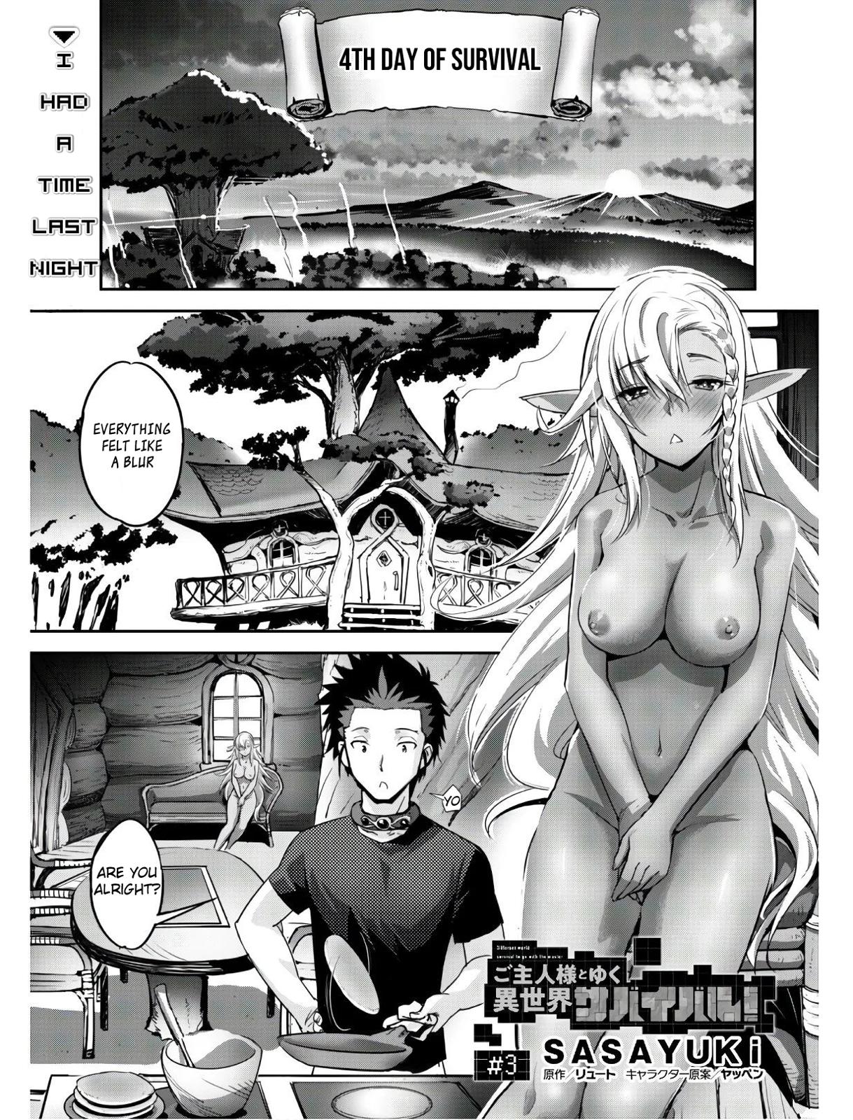 Goshujinsama to Yuku Isekai Survival! The Comic Chap 3 - Next Chap 4