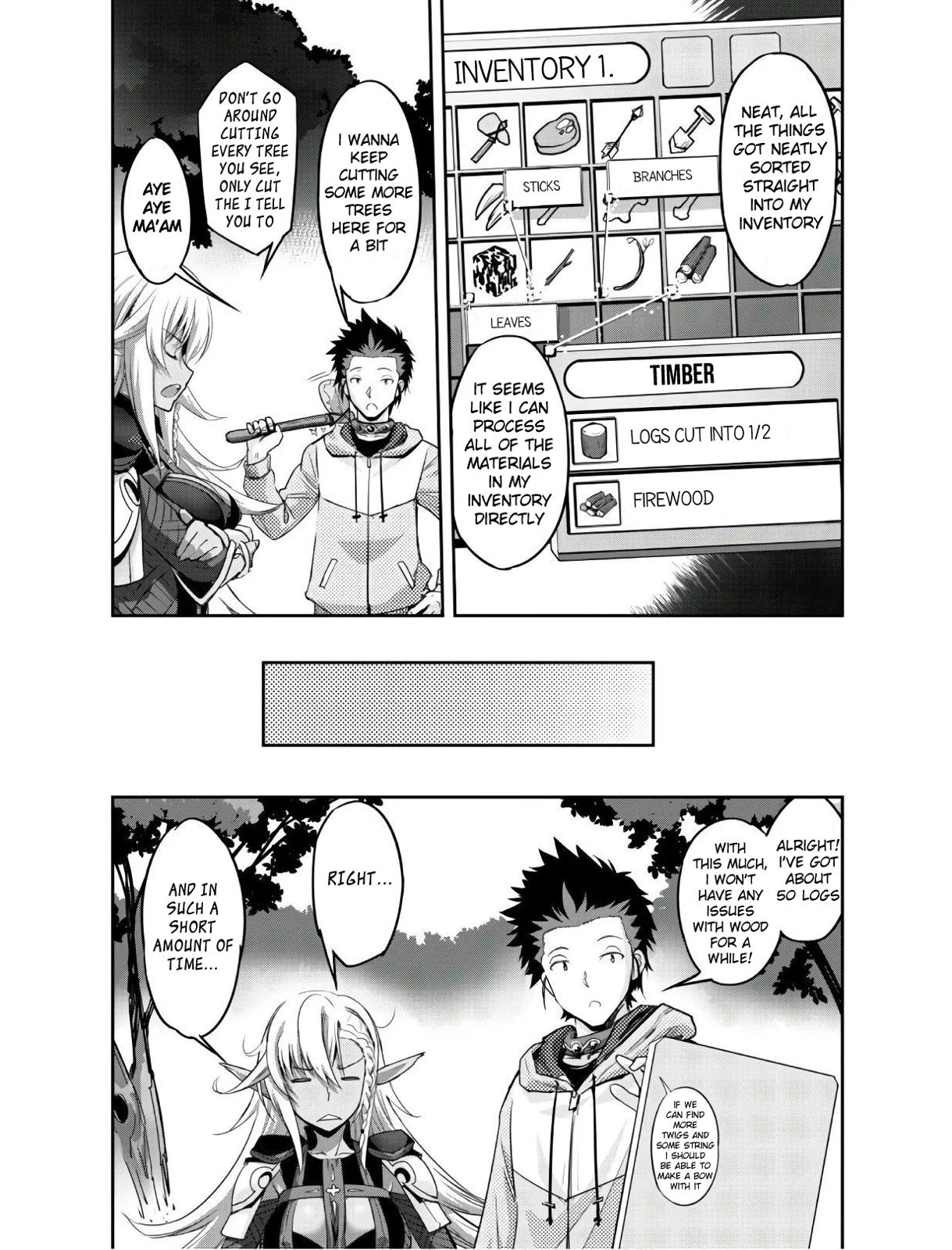 Goshujinsama to Yuku Isekai Survival! The Comic Chap 3 - Next Chap 4