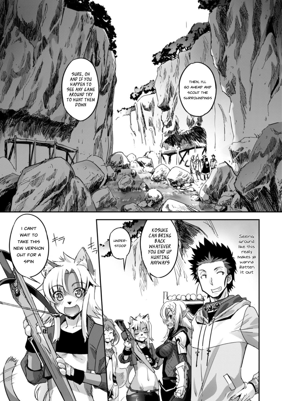 Goshujinsama to Yuku Isekai Survival! The Comic Chap 11 - Next Chap 12