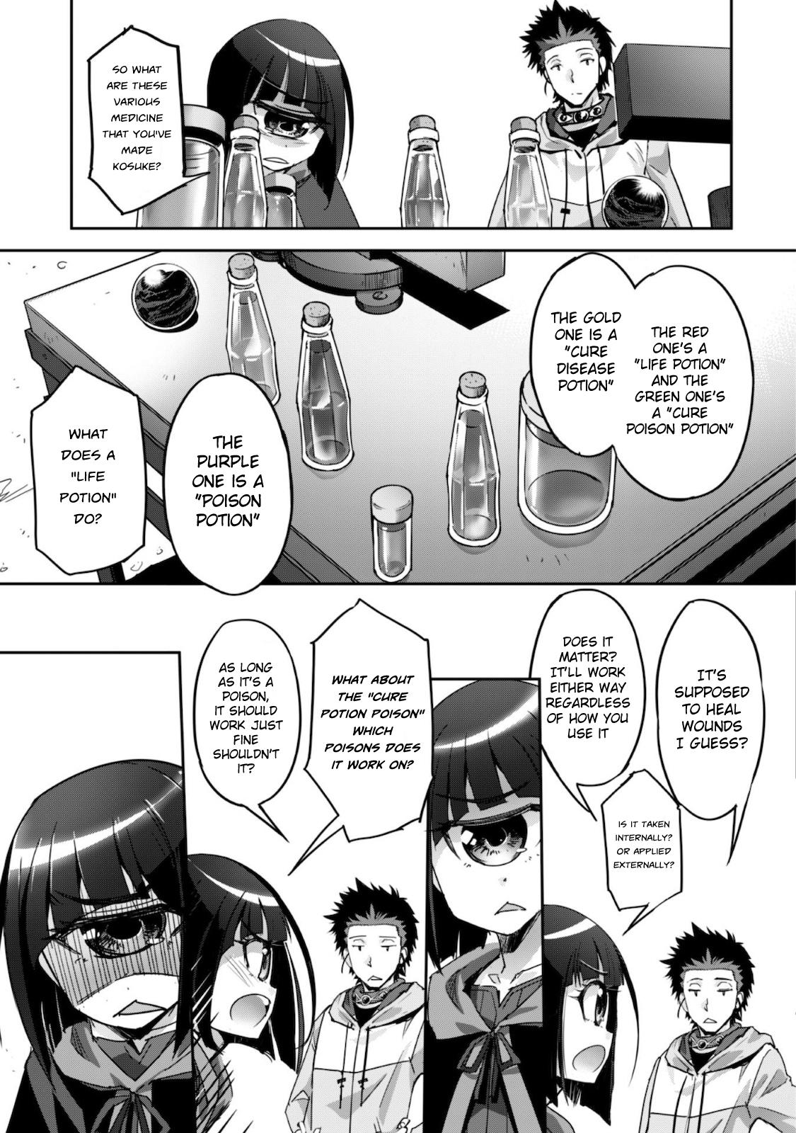 Goshujinsama to Yuku Isekai Survival! The Comic Chap 11 - Next Chap 12