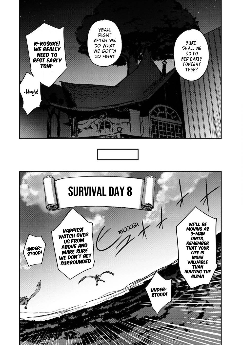 Goshujinsama to Yuku Isekai Survival! The Comic Chap 12 - Next Chap 13
