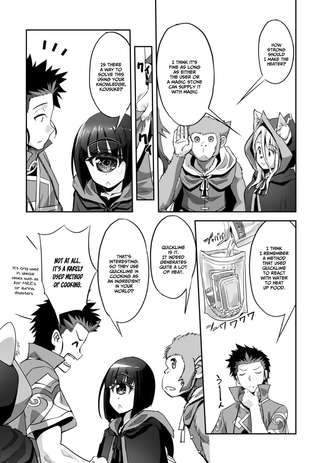 Goshujinsama to Yuku Isekai Survival! The Comic Chap 27 - Next Chap 28