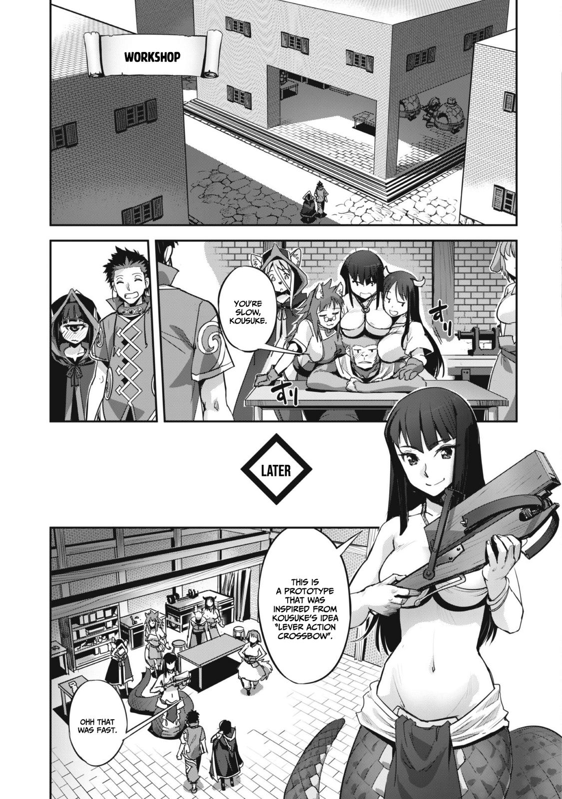 Goshujinsama to Yuku Isekai Survival! The Comic Chap 26 - Next Chap 27