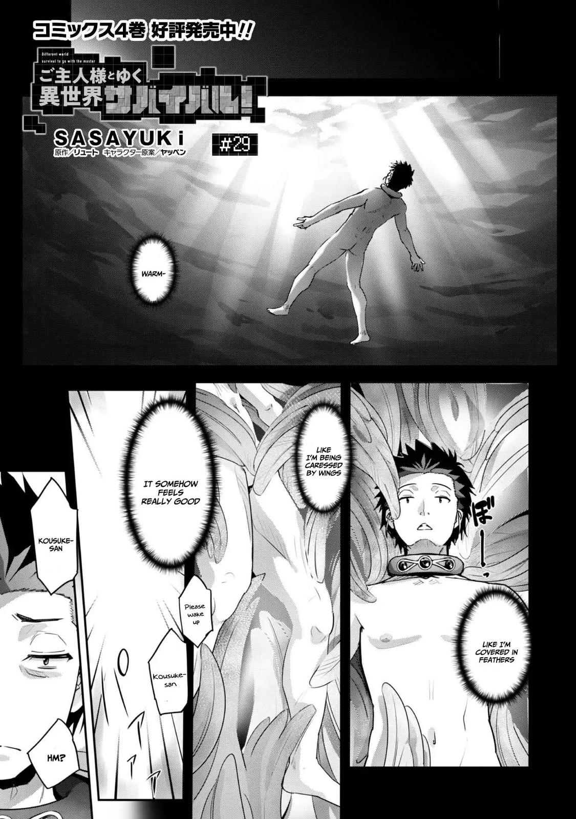 Goshujinsama to Yuku Isekai Survival! The Comic Chap 29 - Next Chap 30