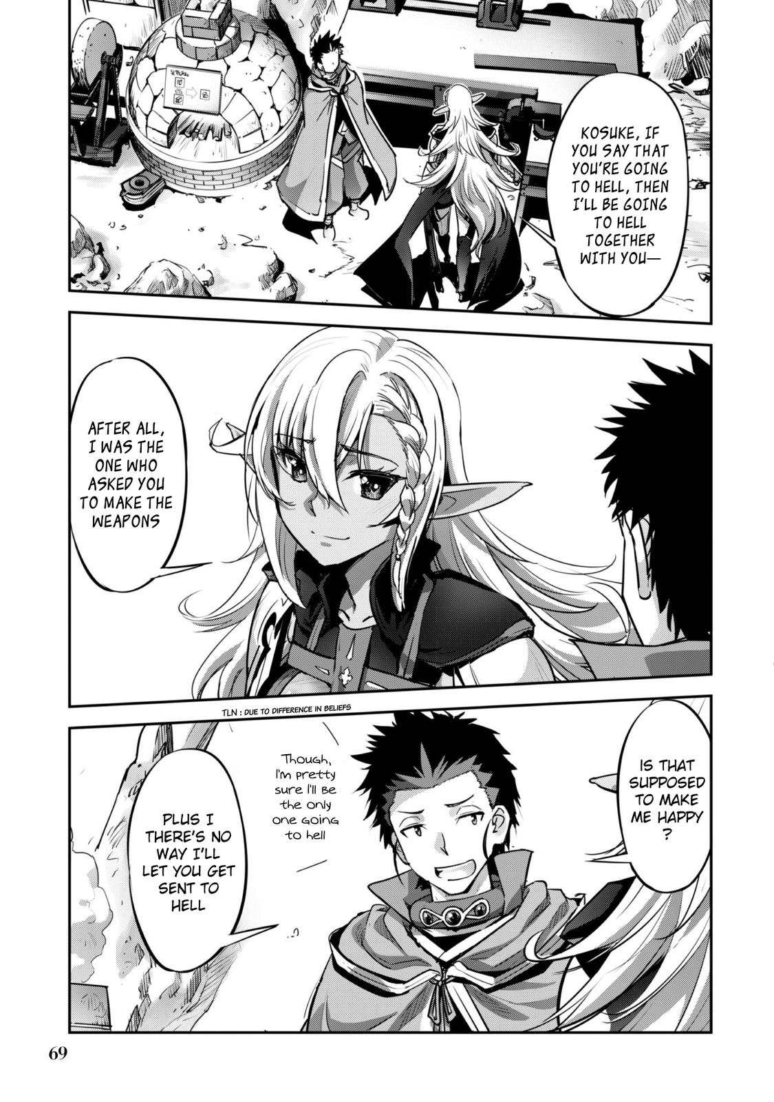 Goshujinsama to Yuku Isekai Survival! The Comic Chap 21 - Next Chap 22