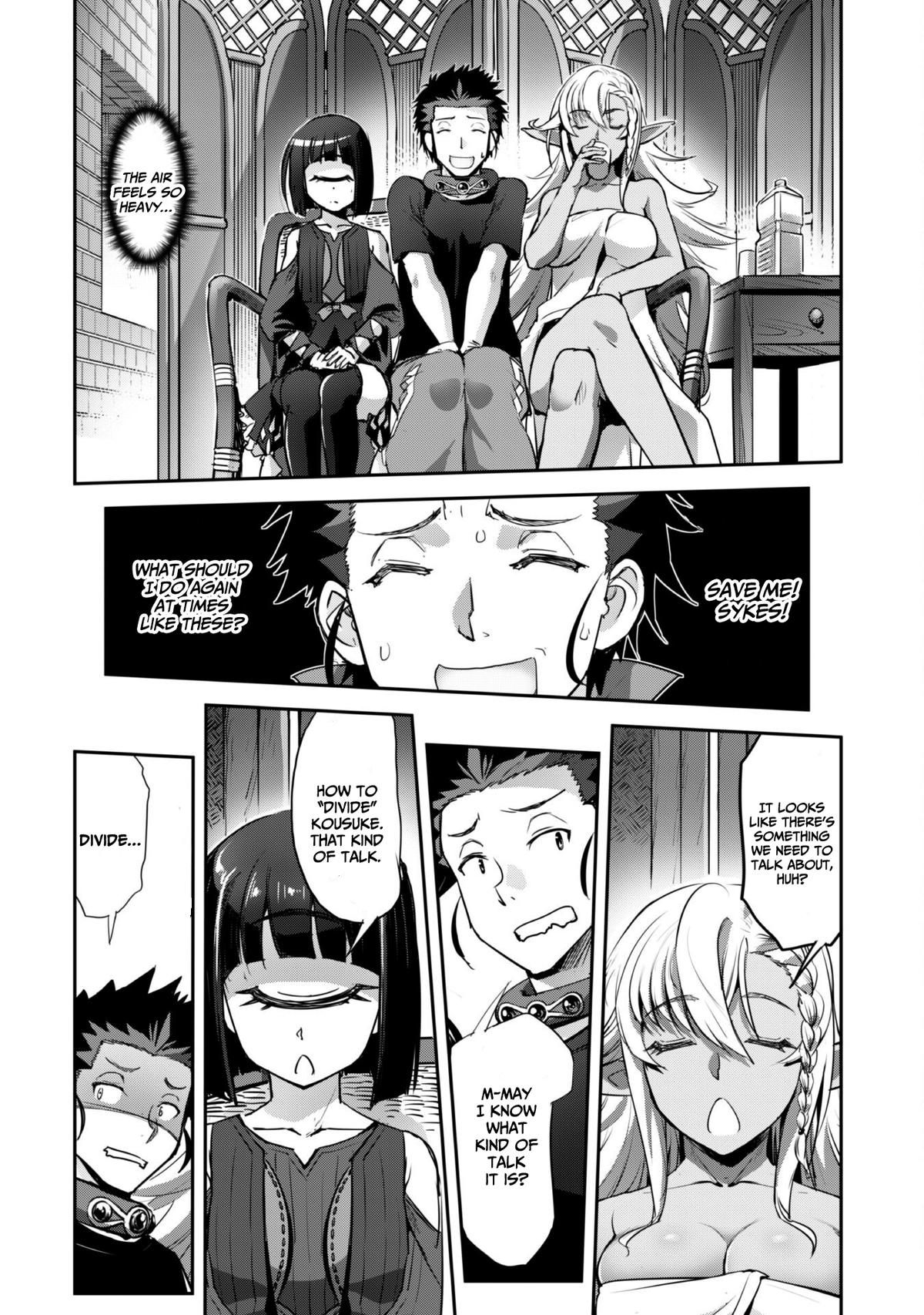 Goshujinsama to Yuku Isekai Survival! The Comic Chap 34 - Next Chap 35