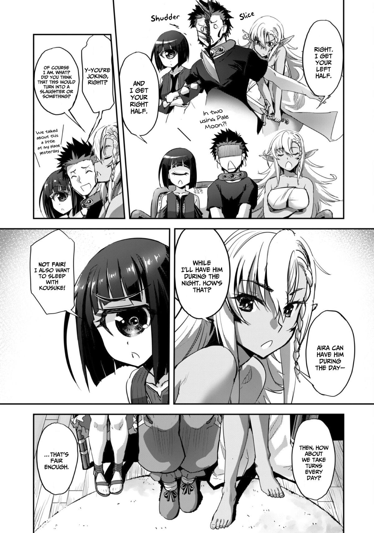 Goshujinsama to Yuku Isekai Survival! The Comic Chap 34 - Next Chap 35