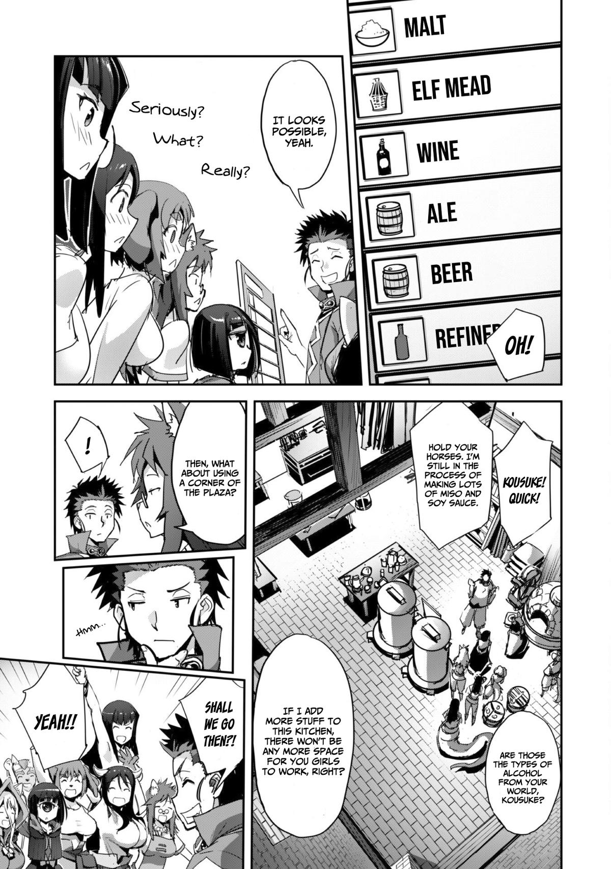 Goshujinsama to Yuku Isekai Survival! The Comic Chap 34 - Next Chap 35