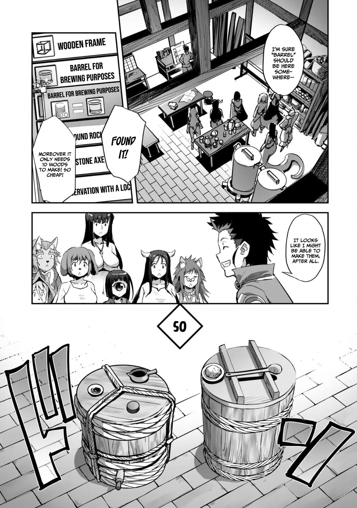 Goshujinsama to Yuku Isekai Survival! The Comic Chap 34 - Next Chap 35