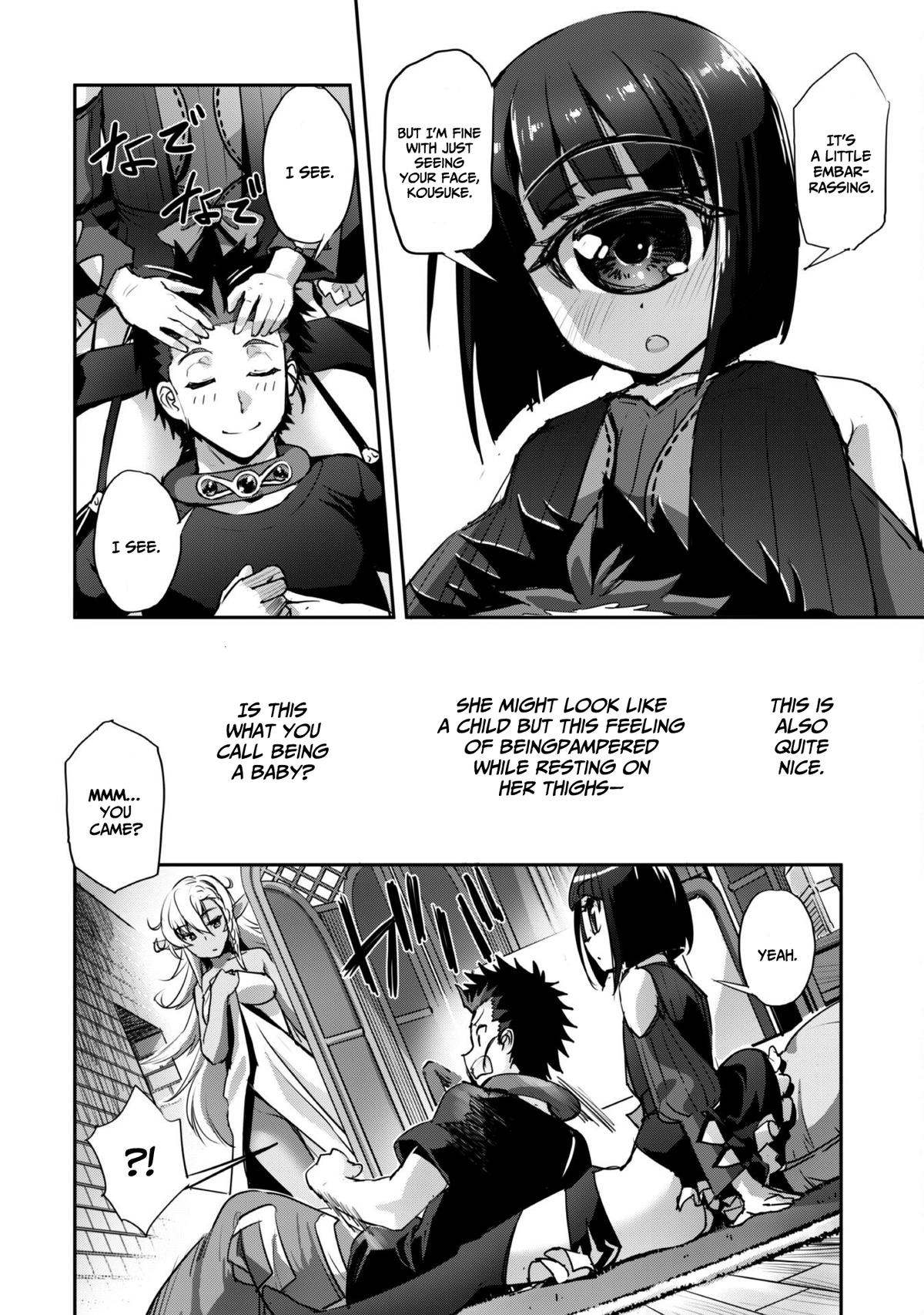 Goshujinsama to Yuku Isekai Survival! The Comic Chap 34 - Next Chap 35