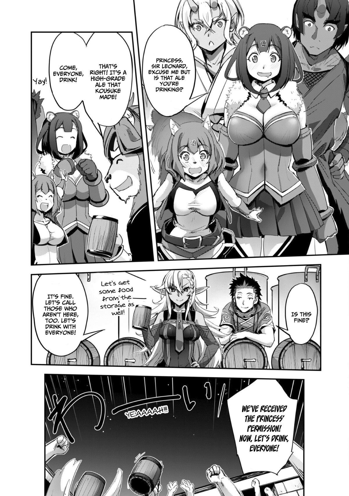 Goshujinsama to Yuku Isekai Survival! The Comic Chap 34 - Next Chap 35