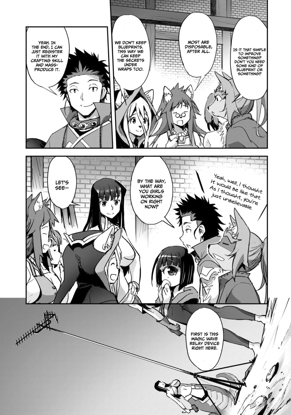 Goshujinsama to Yuku Isekai Survival! The Comic Chap 34 - Next Chap 35