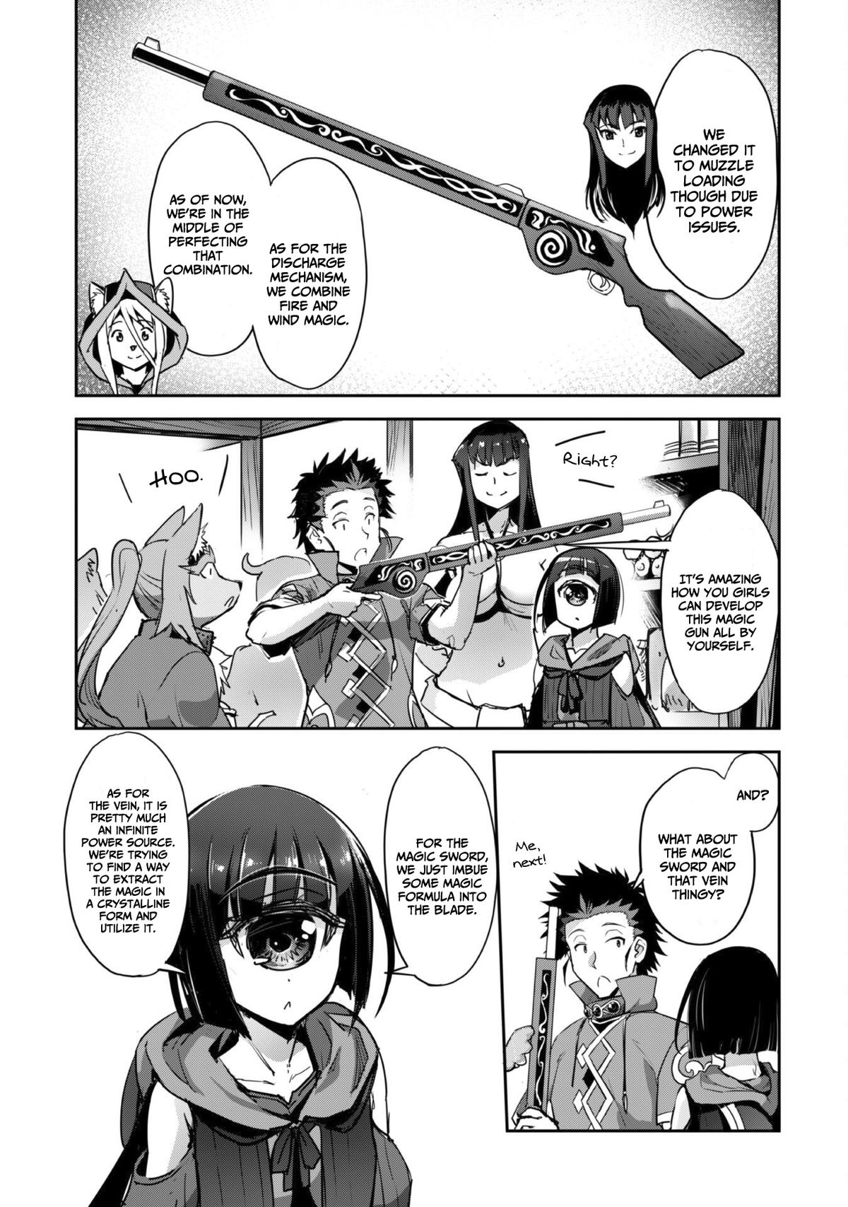 Goshujinsama to Yuku Isekai Survival! The Comic Chap 34 - Next Chap 35