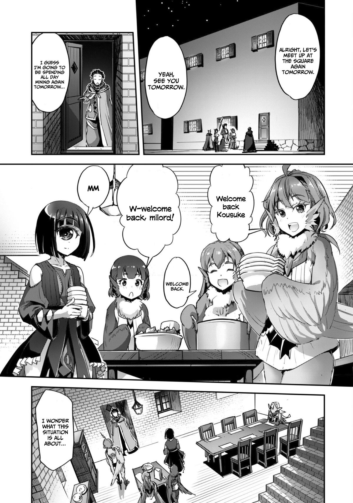 Goshujinsama to Yuku Isekai Survival! The Comic Chap 35 - Next Chap 36