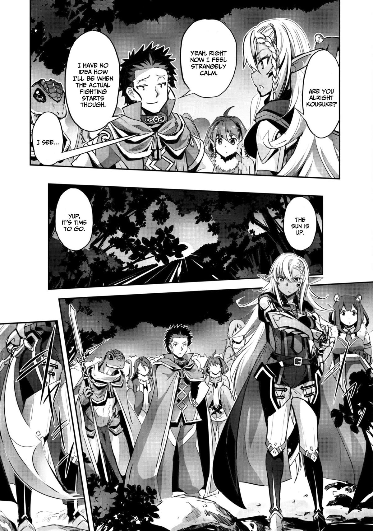 Goshujinsama to Yuku Isekai Survival! The Comic Chap 35 - Next Chap 36