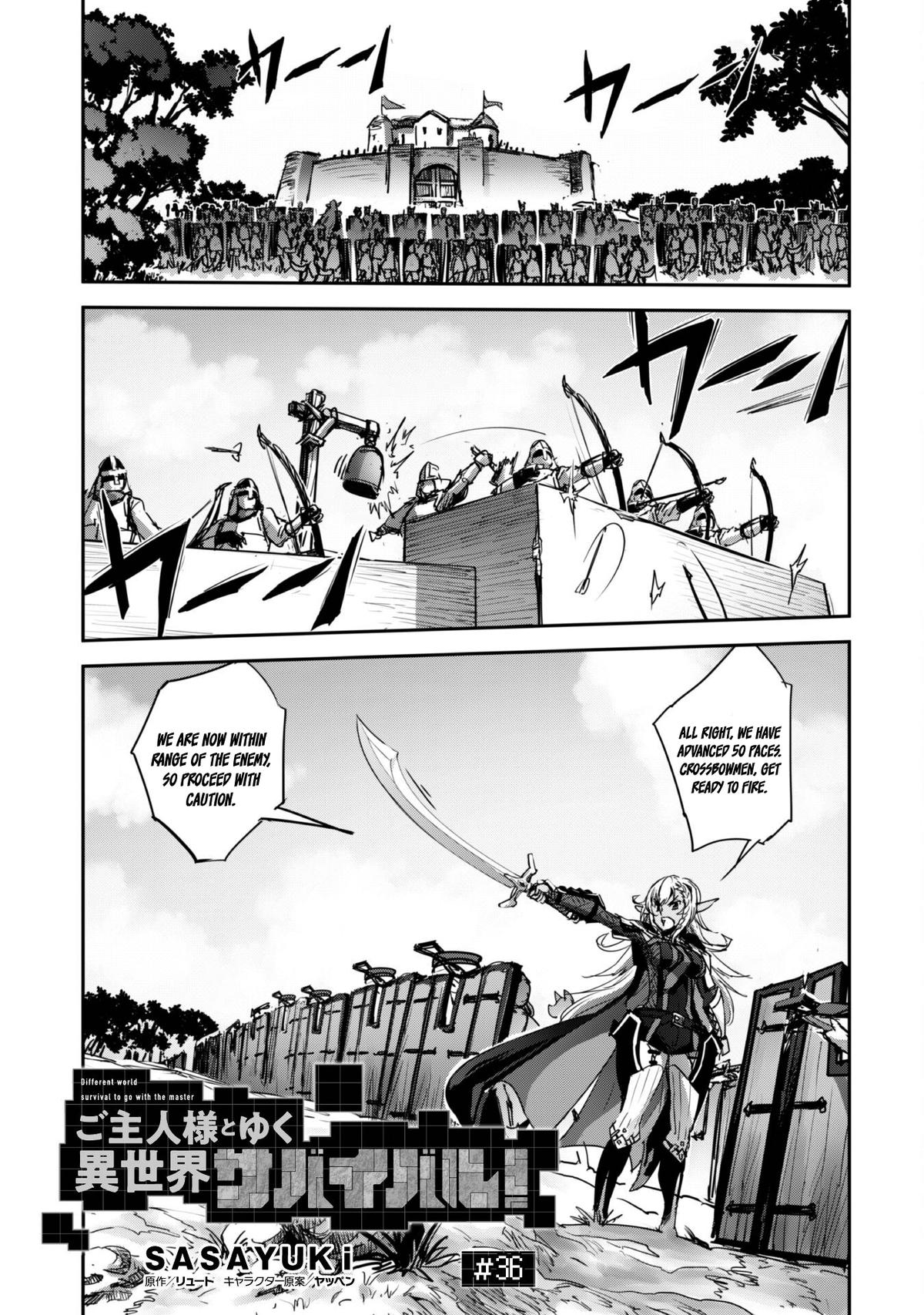 Goshujinsama to Yuku Isekai Survival! The Comic Chap 36 - Next Chap 37